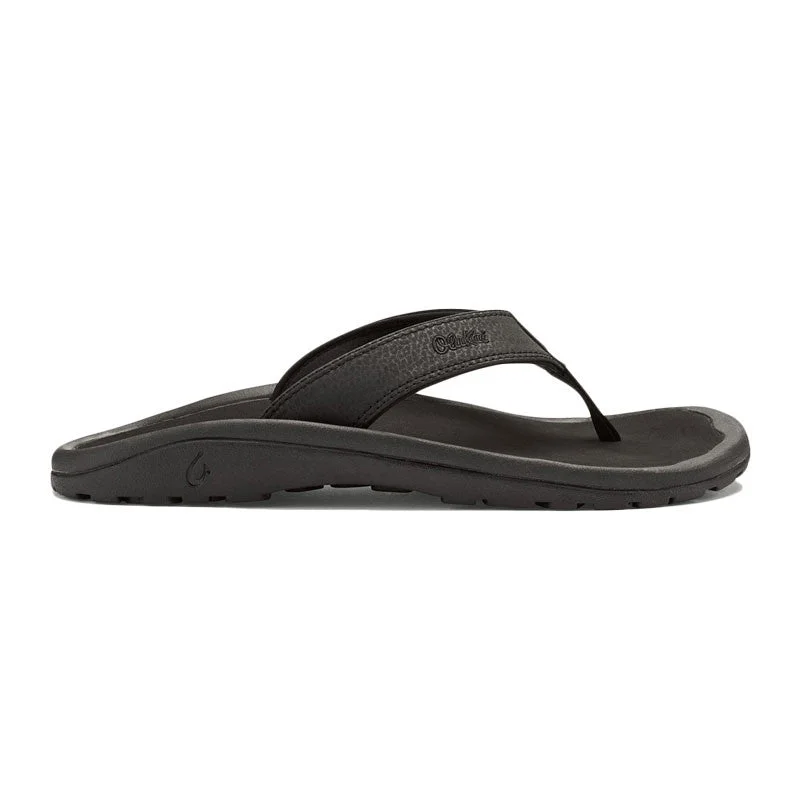 Olukai 'Ohana Sandals - Black / Black