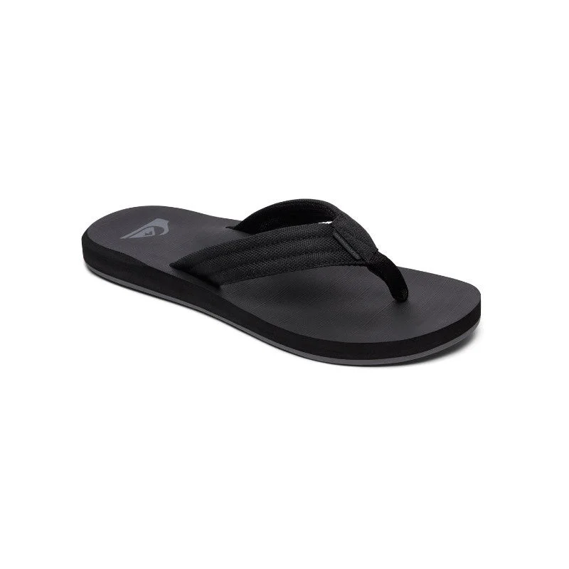 Quiksilver Carver Tropics Sandals - Black / Black / Grey