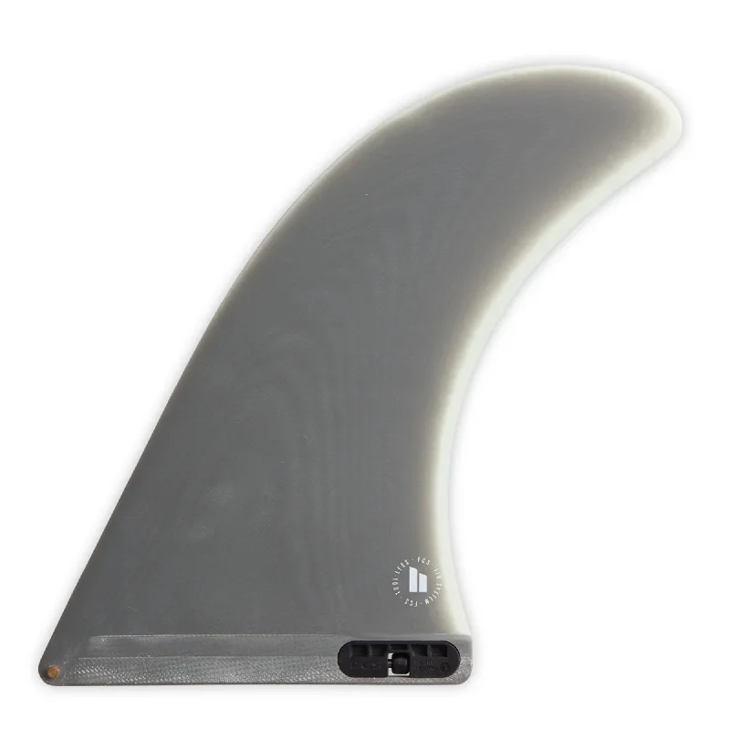 FCS II Pivot 2 Performance Glass Longboard Fin - 9.75"/Grey