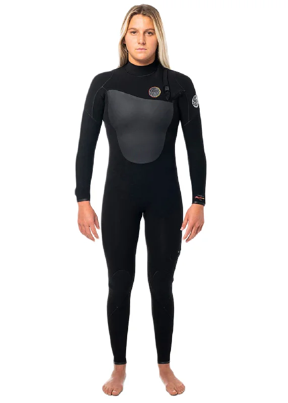 Rip Curl Womens F Bomb Heatseeker 3/2mm GB Zip Free Steamer Wetsuit