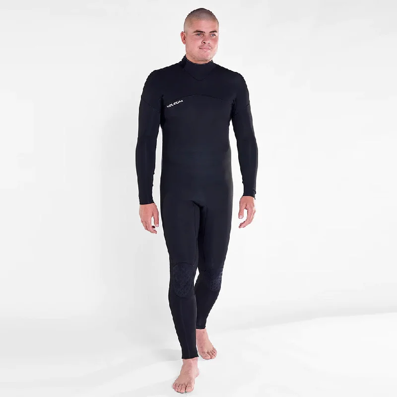 Volcom Modulator 4/3mm Back Zip Wetsuit - Black FA23