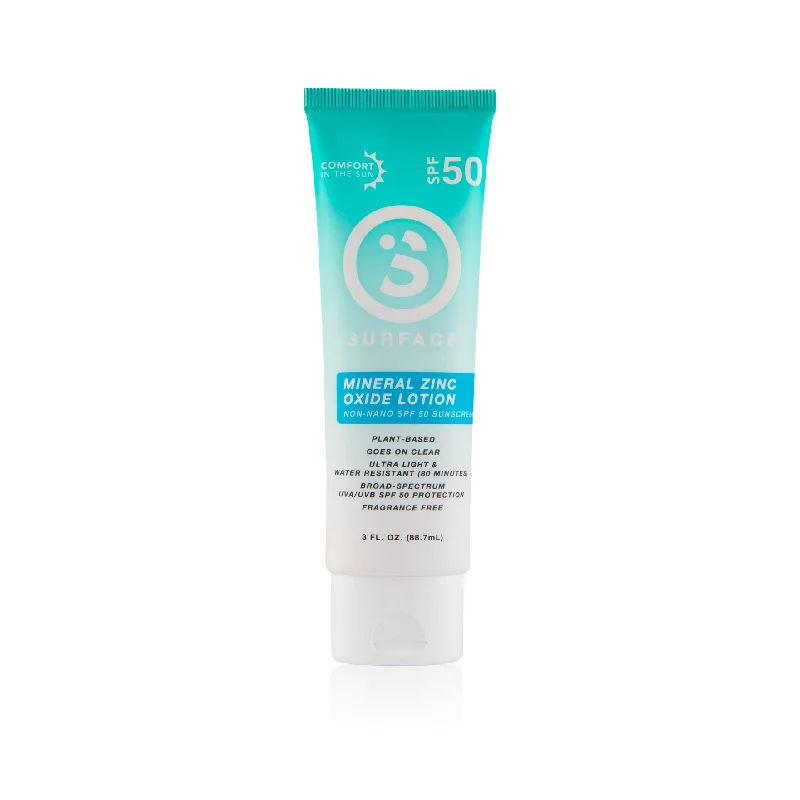 SURFACE SPF50 MINERAL SUNSCREEN LOTION 3OZ.