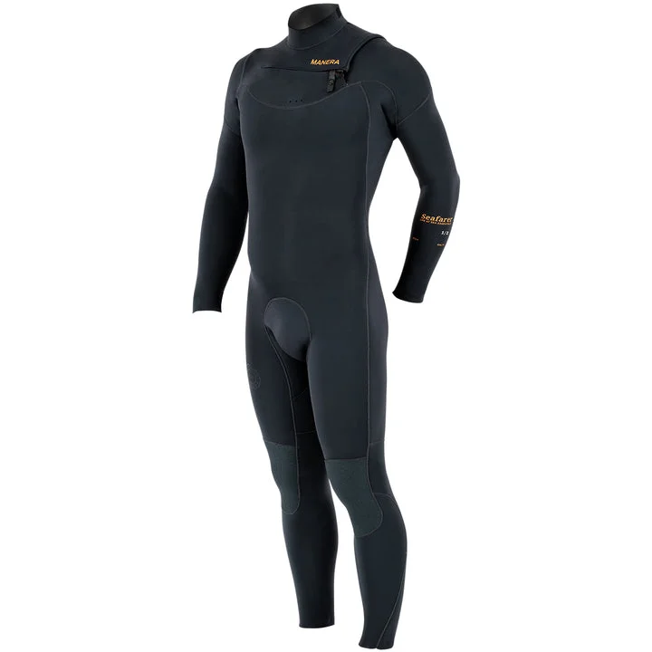 MANERA Seafarer 3/2 Chest Zip Wetsuit - ANTHRACITE