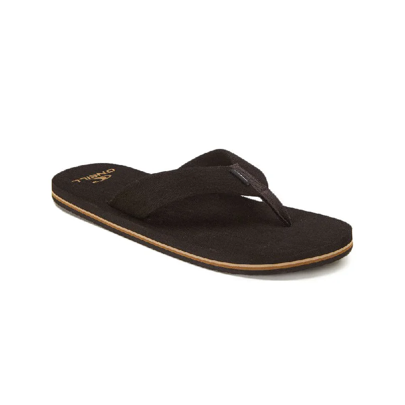 O'Neill Phluff Daddy Sandals - Dark Brown