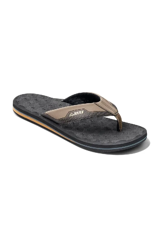 Reef The Ripper Sandal - Black / Tan