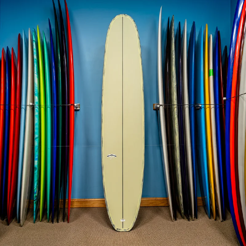 surfboards for longer rides down the line-CJ Nelson Slasher Low Pro Thunderbolt Black 9'6"