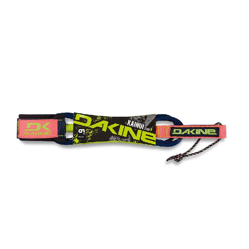 Dakine Kainui Team 6' x 1/4" Surfboard Leash (Neon/Blue)