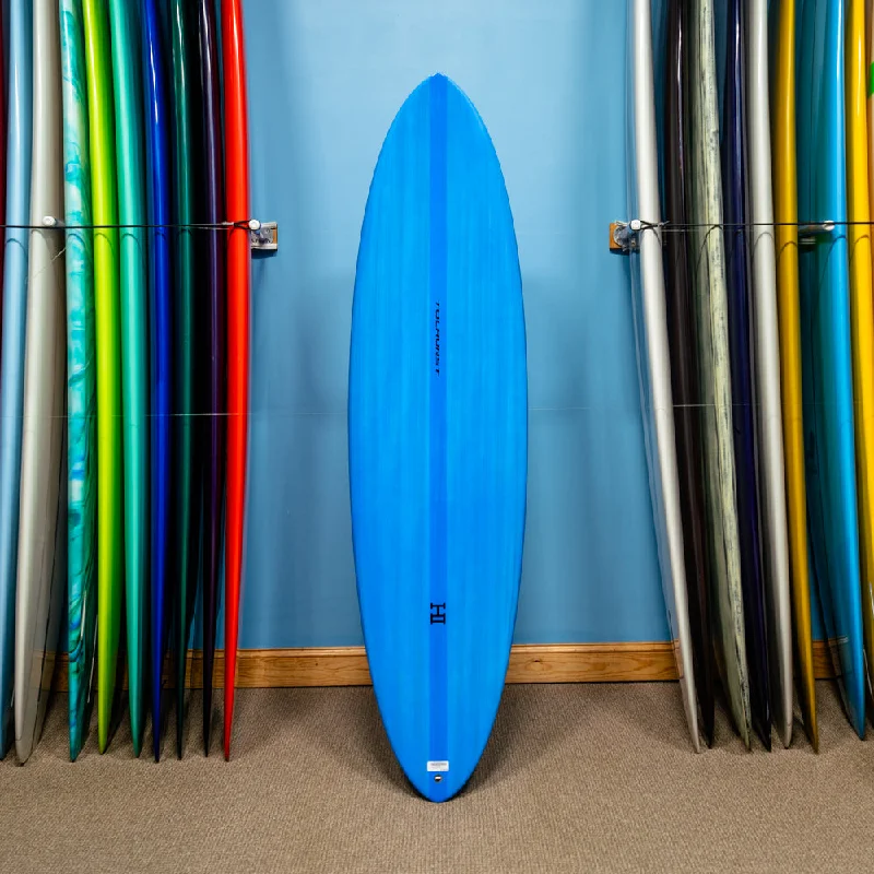 surfboards for effortless transitions-Harley Ingleby Mid 6 Twin Thunderbolt Red 6'10"