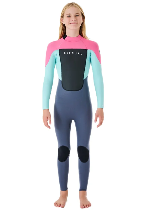 Rip Curl Girls Omega 3/2mm E-Stitch Back Zip Steamer Wetsuit