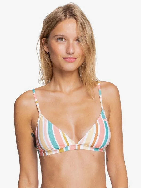 Bright White Aloha Stripe S