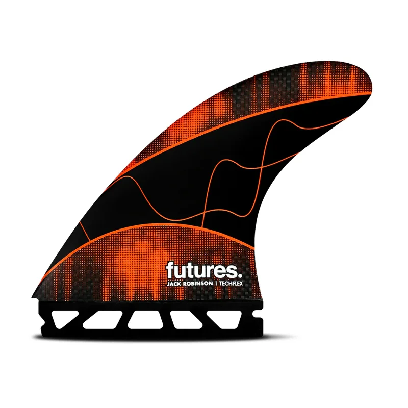 Futures Jack Robinson Tech Flex Tri Surfboard Fins - Large/Orange