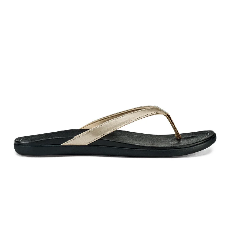 Olukai Women's Ho'opio Sandals - Bubbly / Black