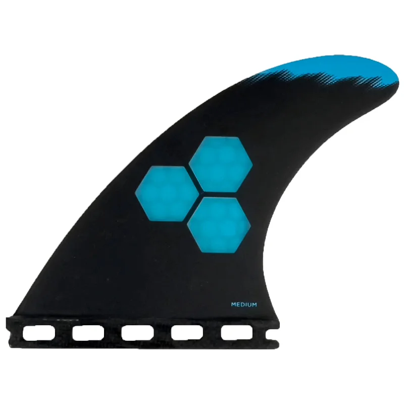 Channel Islands Tech 1 Futures Tri Surfboard Fins - Medium/Blue