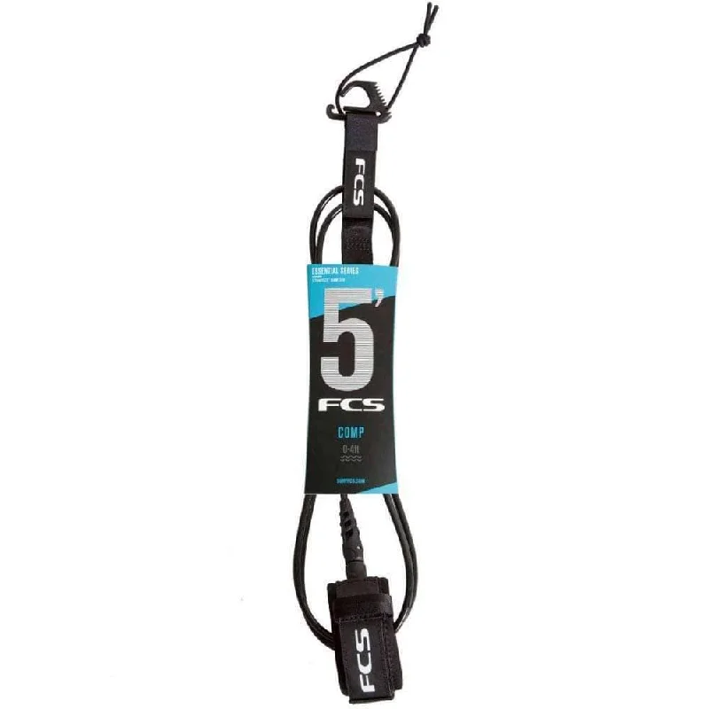 FCS 5ft Comp Essential Series Surfboard Leash