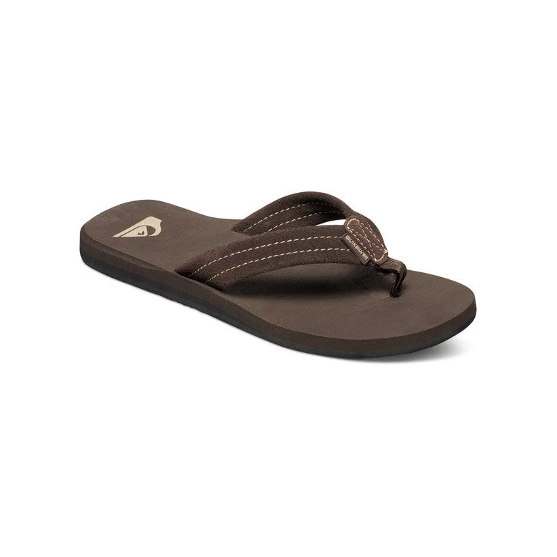 Quiksilver Carver Suede Sandals - Demitasse