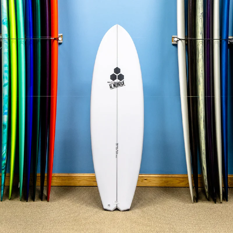 surfboards with high tail kick for maneuverability-Channel Islands Bobby Quad PU/Poly 5'10"