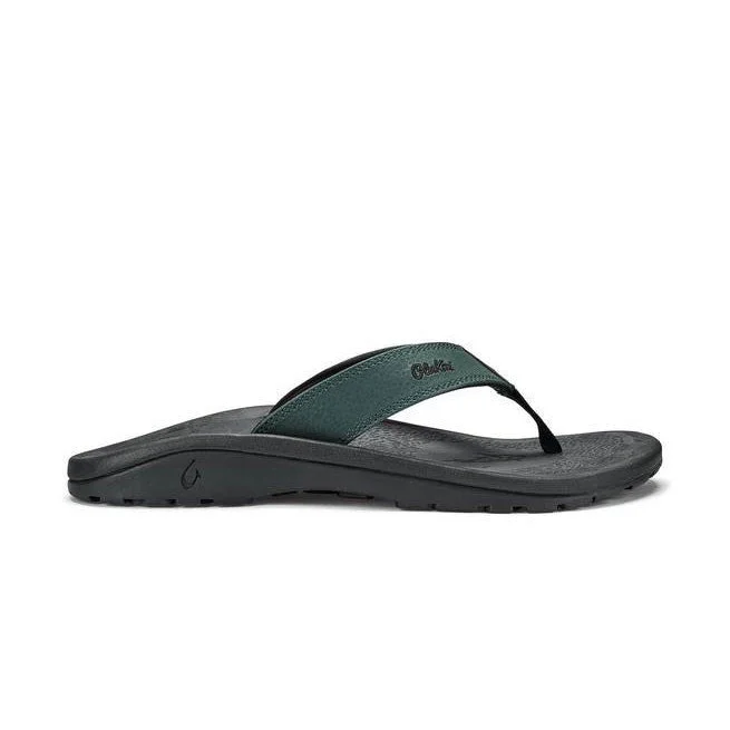 Olukai Ohana Sandals - Deep Green / Dark Shadow