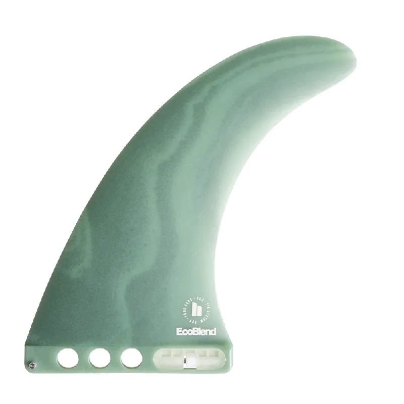 FCS II CONNECT NEO GLASS ECO LONGBOARD FIN 9" ICEBERG GREEN