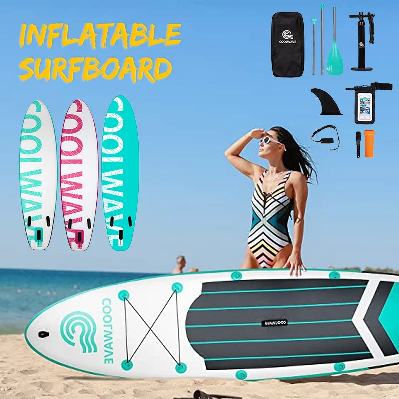 Inflatable Stand Up Paddle Board for Surfing Yoga Fishing