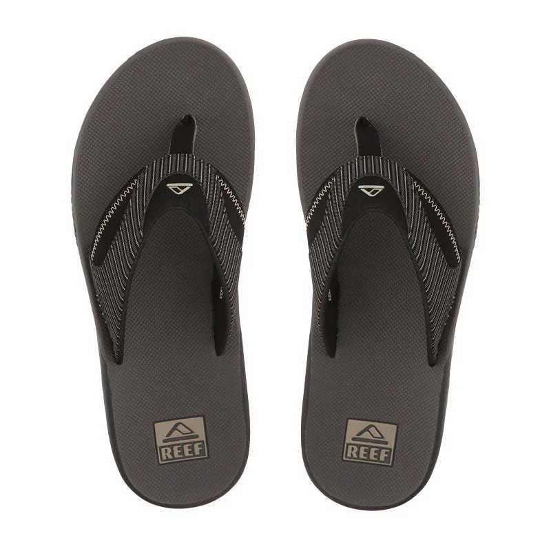 Reef Fanning Prints Sandal - Grey / Pinstripe