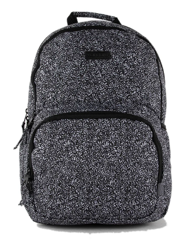 surfboards for high-performance tricks-Volcom UpperClass Backpack Black White