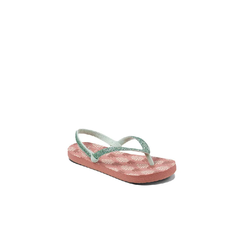 Reef Little Stargazer Prints Sandal - Pineapple