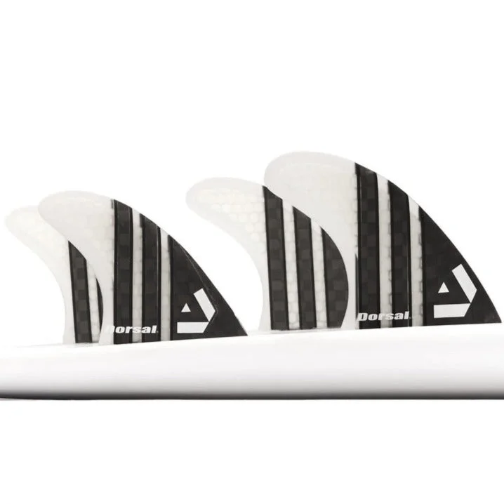 DORSAL Surfboard Fins Quad 4 Set FCS Compatible