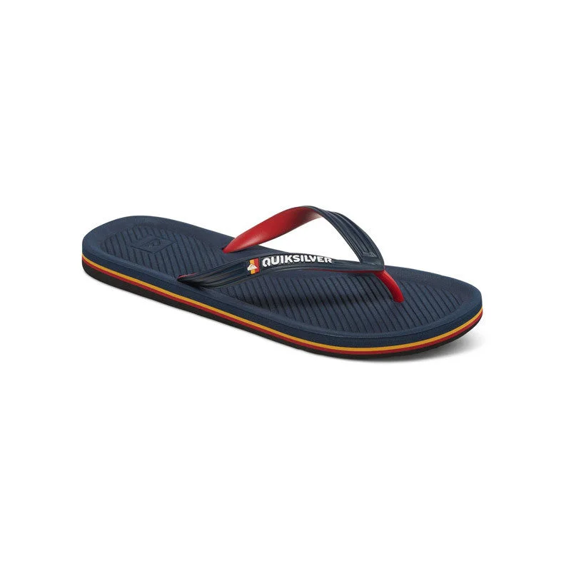 Quiksilver Haleiwa Sandals - Blue / Red / Blue