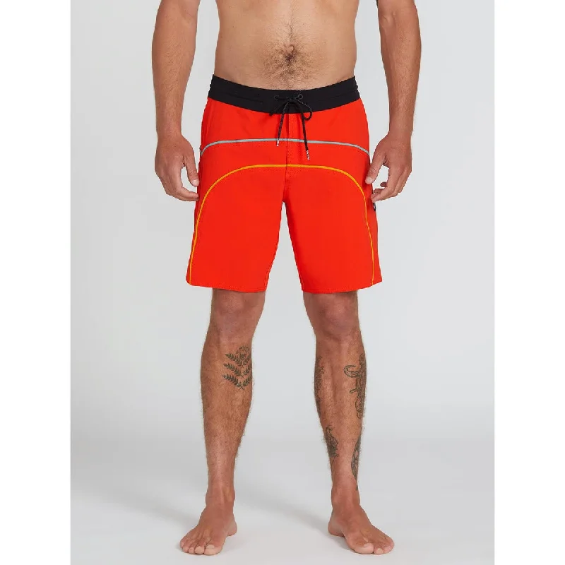 Boardshorts - Volcom Rainbow Bridge Stoneys Trunks - Pepper Red