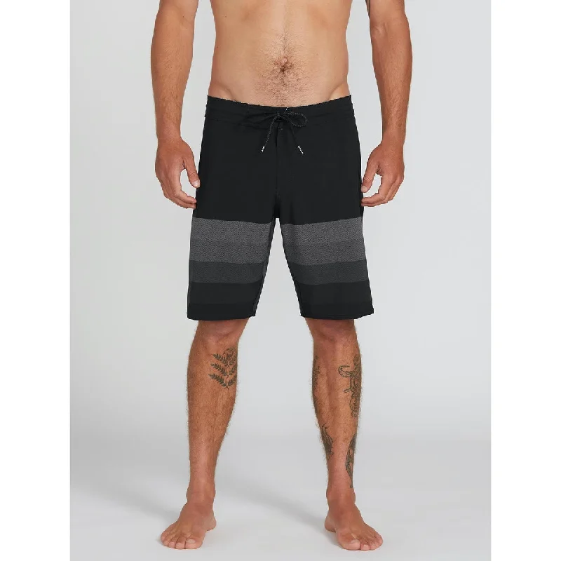 Boardshorts - Volcom Quarta Static Stoney - Black