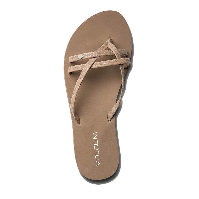 Volcom Look Out Beach Sandal - Tan