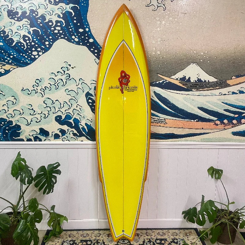 surfboards for better grip-Plastic Fantastic | 7'4" Winged Swallowtail