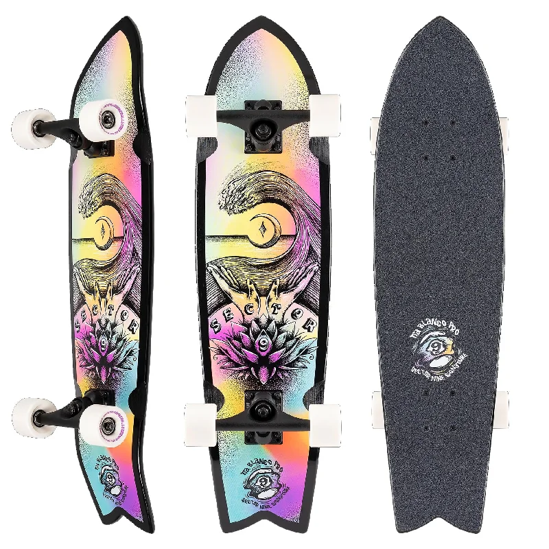 surfboards for high-performance tricks and stunts-Sector 9 Tia Pro Zen Complete