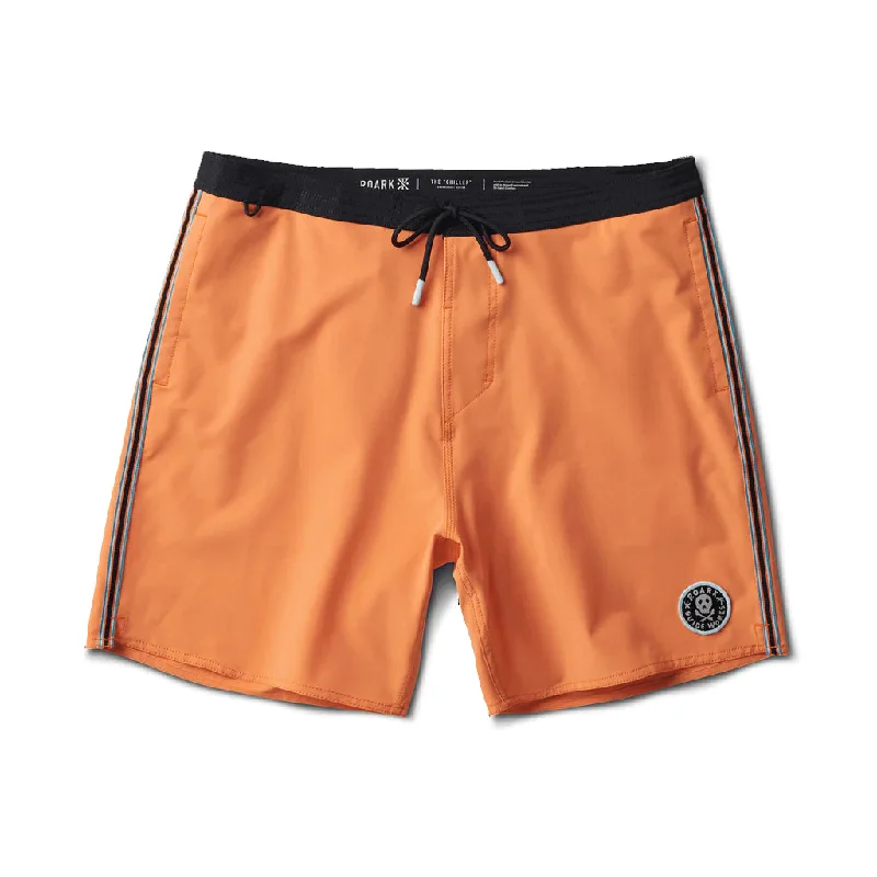 surfboards for small waves-Roark Chiller 17" Mixtape Orange Boardshorts