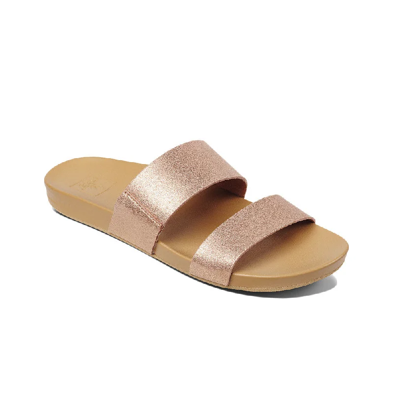 Reef Women's Cushion Bounce Vista Sandal - Rose Gold