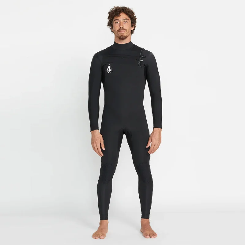 Volcom Modulator 3/2mm Chest Zip Wetsuit - Black 23