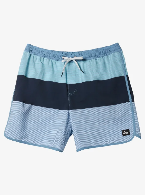 Quiksilver Boy's Surfsilk Tijuana Volley 14" Elastic Waist Shorts