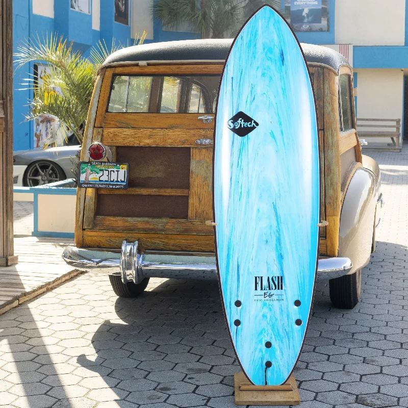 surfboards for easy wave takeoffs-Softech Eric Geiselman Flash 6'0 Soft Surfboard - Blue