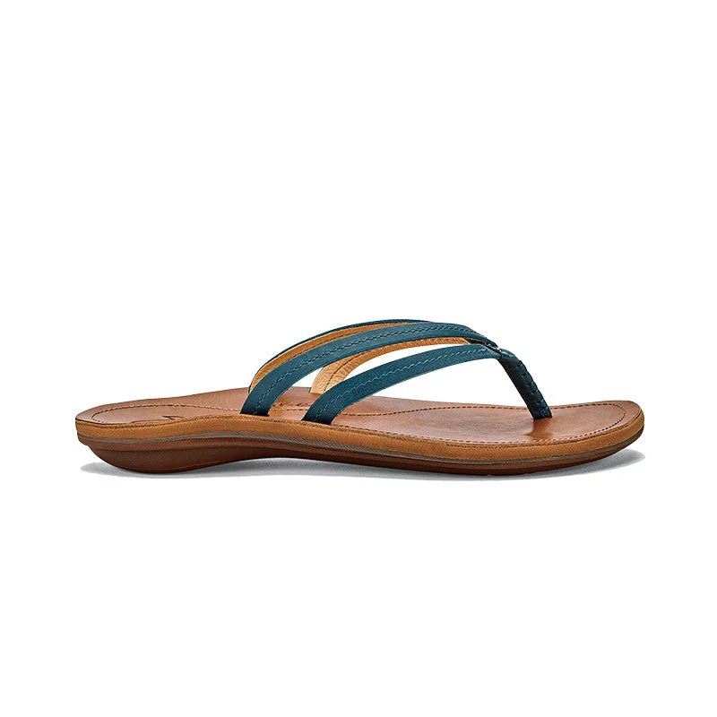 Olukai U'I Sandals - Teal / Sahara