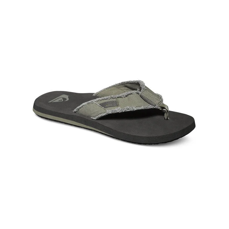 Quiksilver Monkey Abyss Sandals - Green / Black / Brown