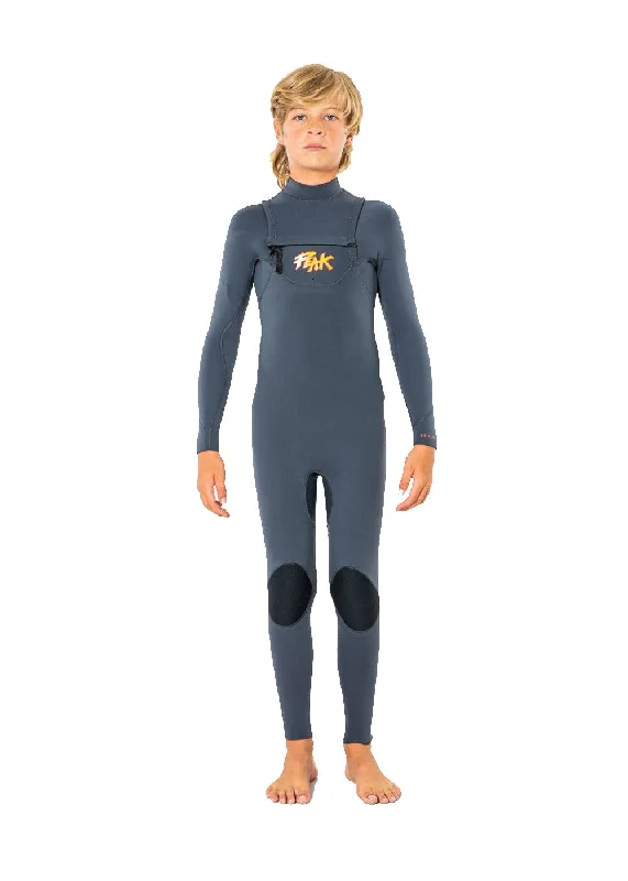 Peak Junior Climax Pro Chest Zip 3/2mm Steamer Wetsuit