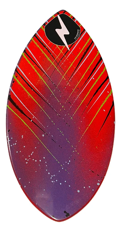 surfboards for expert-level maneuvers-Zap Lazor 40" Red/Purple