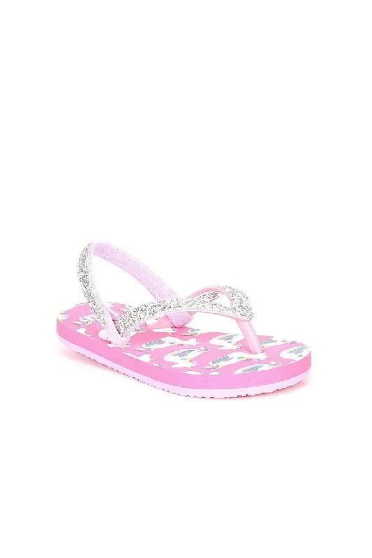 Reef Little Stargazer Prints Sandal - Unicorn Float