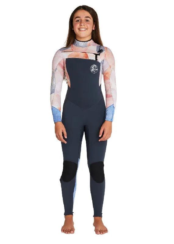 ONeill Girls Bahia Chest Zip Steamer Wetsuit 3/2mm