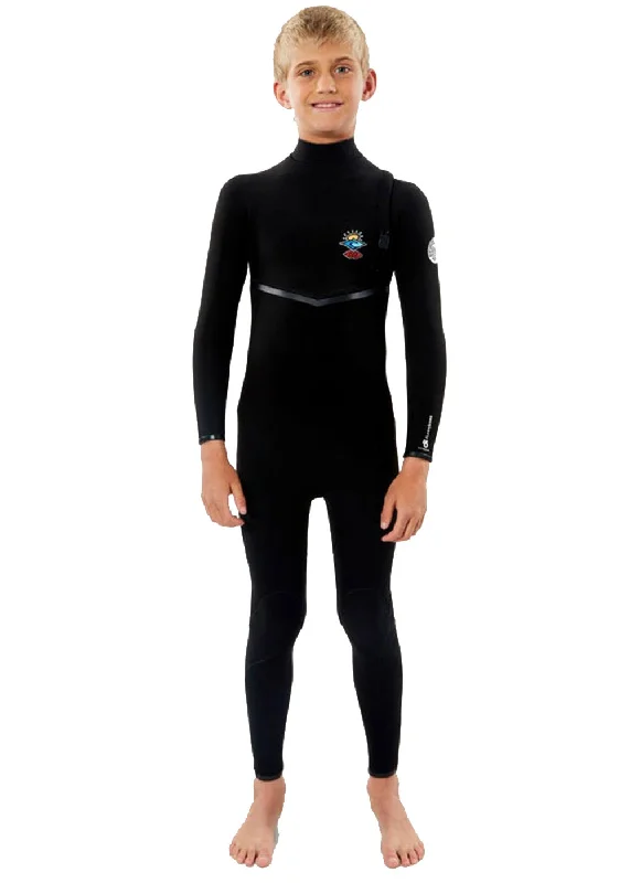 Rip Curl Youth Flashbomb 3/2mm Zipperless Steamer Wetsuit