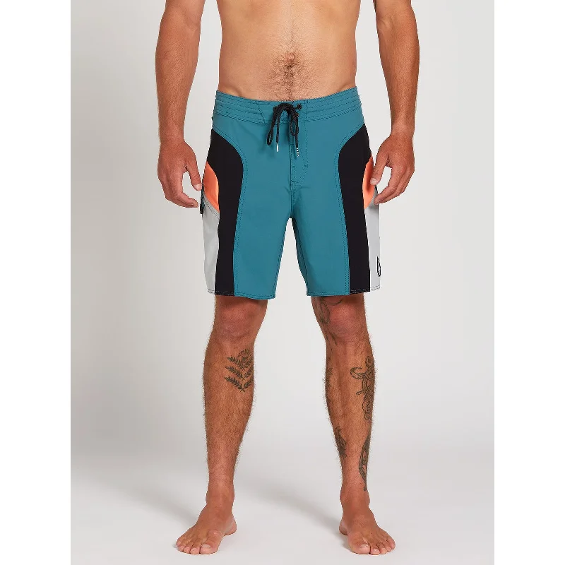 Boardshorts - Volcom High Mark Stoneys Trunks - Hydro Blue