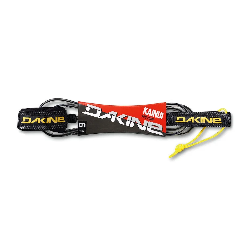 Dakine Kainui Pro Comp Surfboard Leash 6' x 3/16" (Black/Clear)