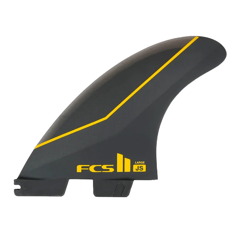 FCS II JS PC Carbon Medium Tri Surfboard Fins