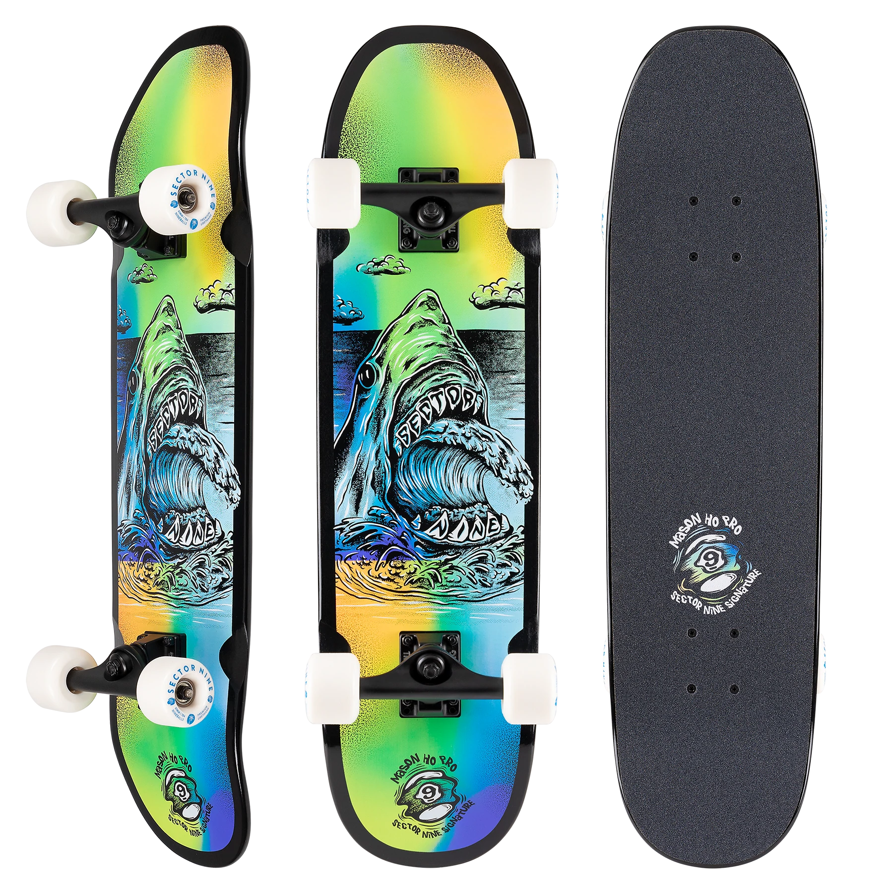 surfboards for deeper carves and maneuvers-Sector 9 Mason Pro Danger