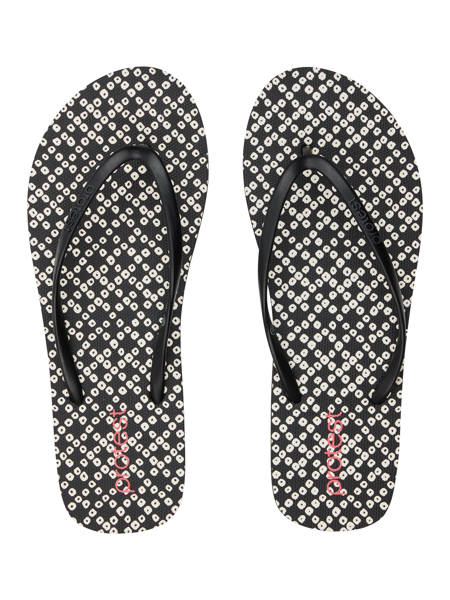 Florine Flip Flops - Black